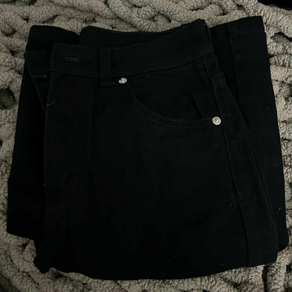 H&M Wide Leg Twill Pants Size 2